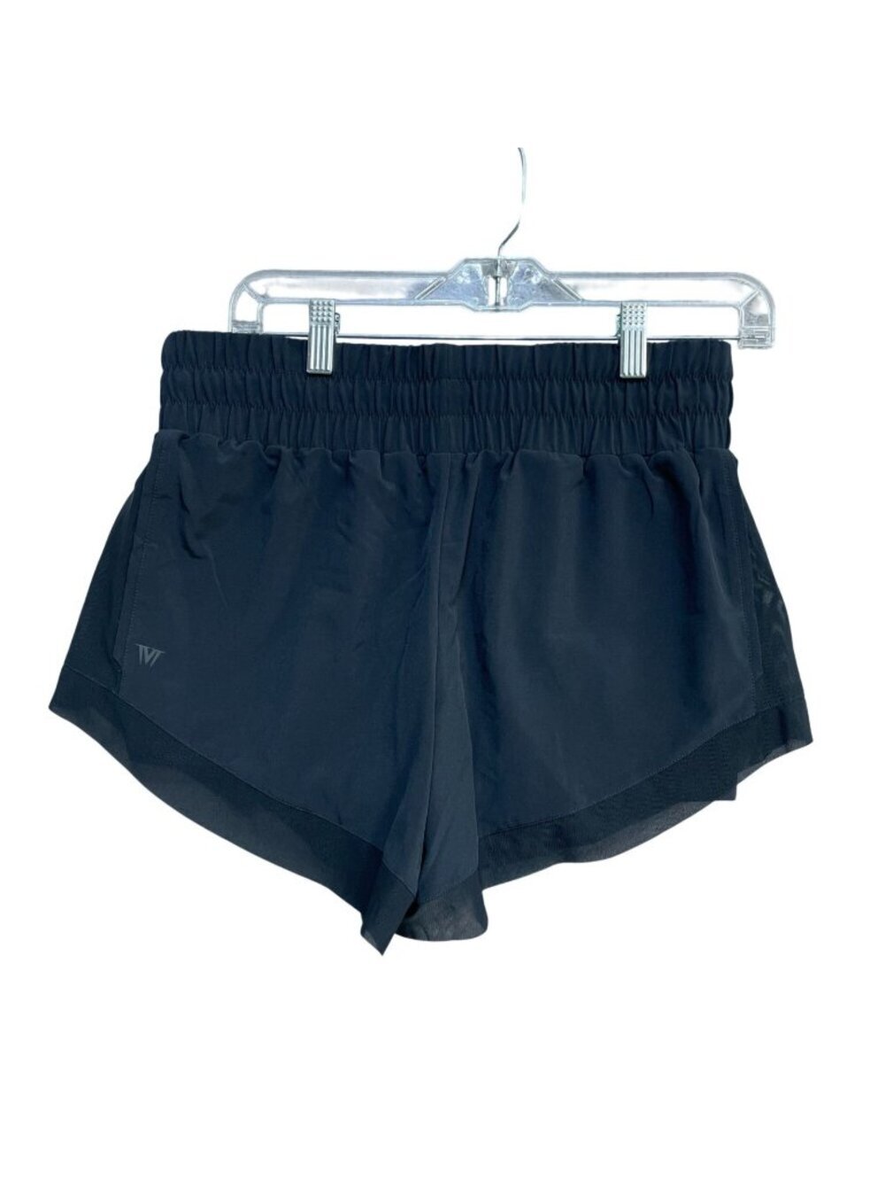 IVL Collective Women's 8 Black High-Waisted Athletic Shorts Lined B1363